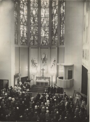 Inauguration Ste Agnès, 11 JUIN 1933 Bénédiction des cloches